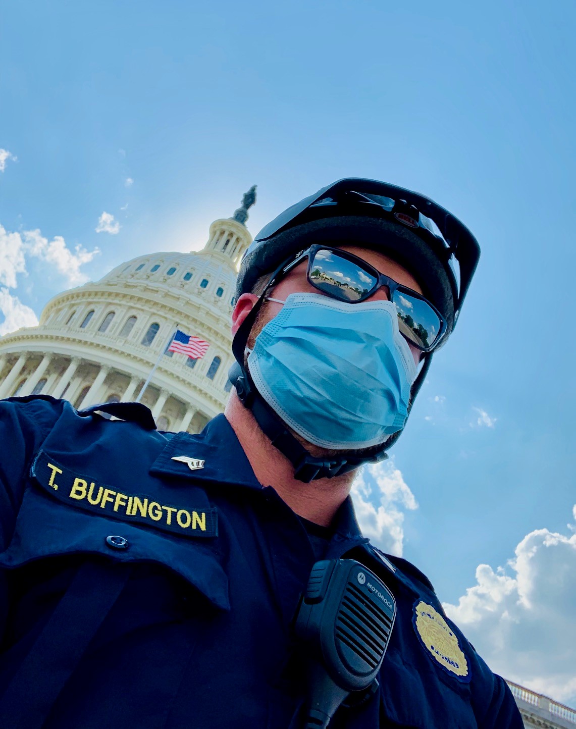 Tony Buffington spent two decades with the U.S. Capitol Police